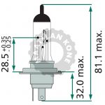 Halogeenipolttimo H4 - Image 2
