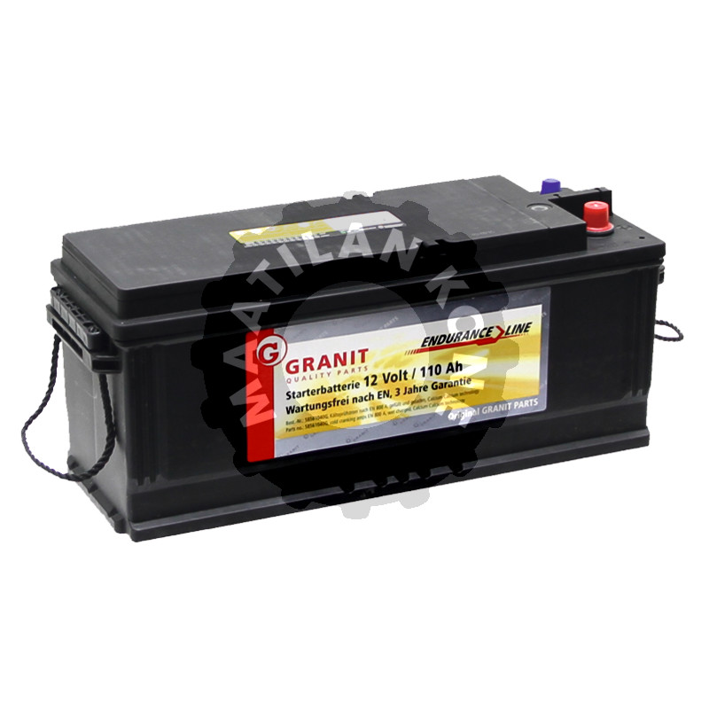 Akku 12V 110Ah täysi