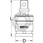 1/2" iskunivel - Image 2