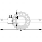 1/2" T-väännin - Image 2