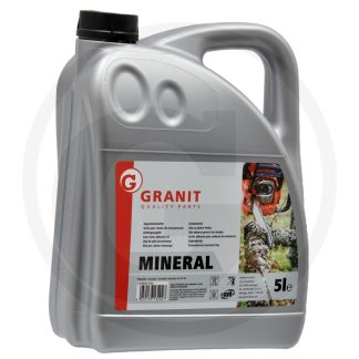 Sitkostettu teräketjuöljy, mineraalipohjainen, 5 l